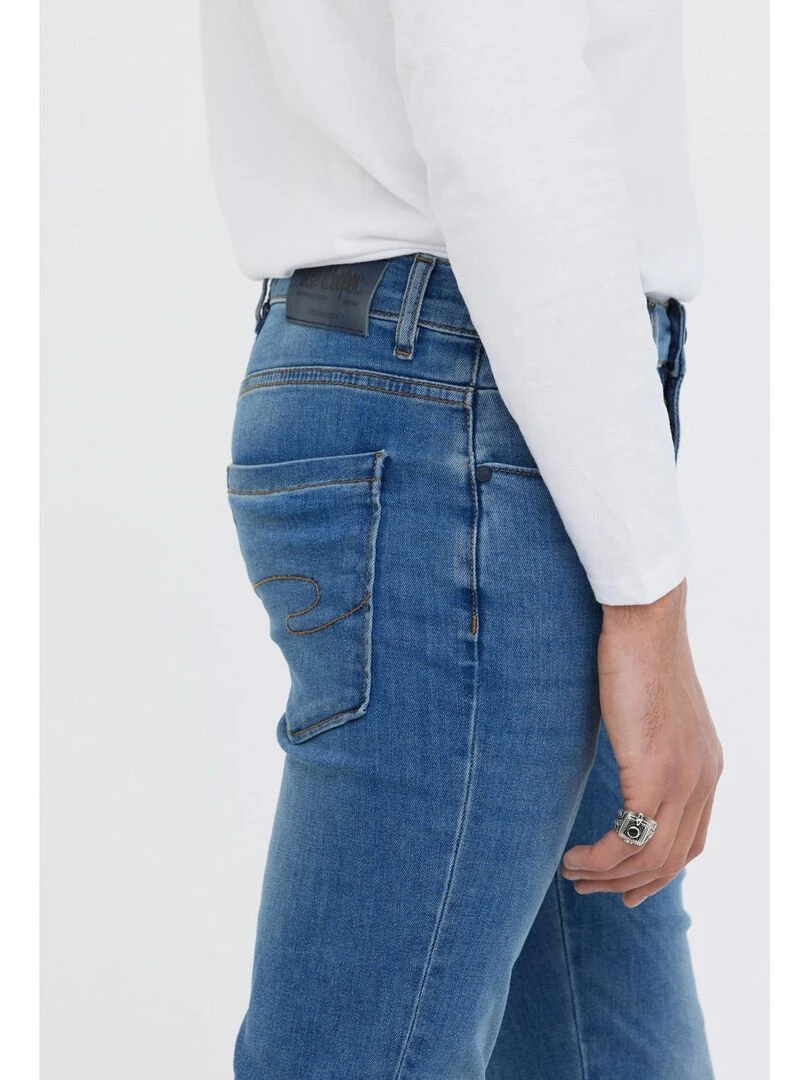 Lee Cooper   Jean coton slim LC030ZP   Bleu ciel