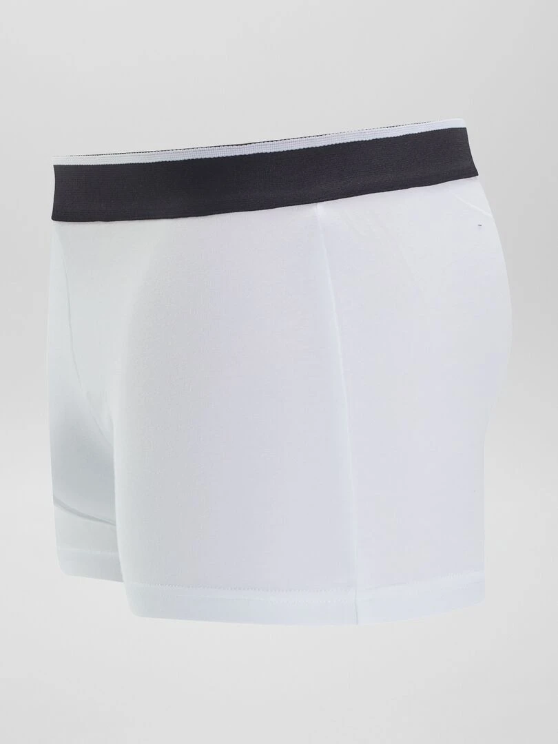 Lot 3 boxers stretch   Noir/gris