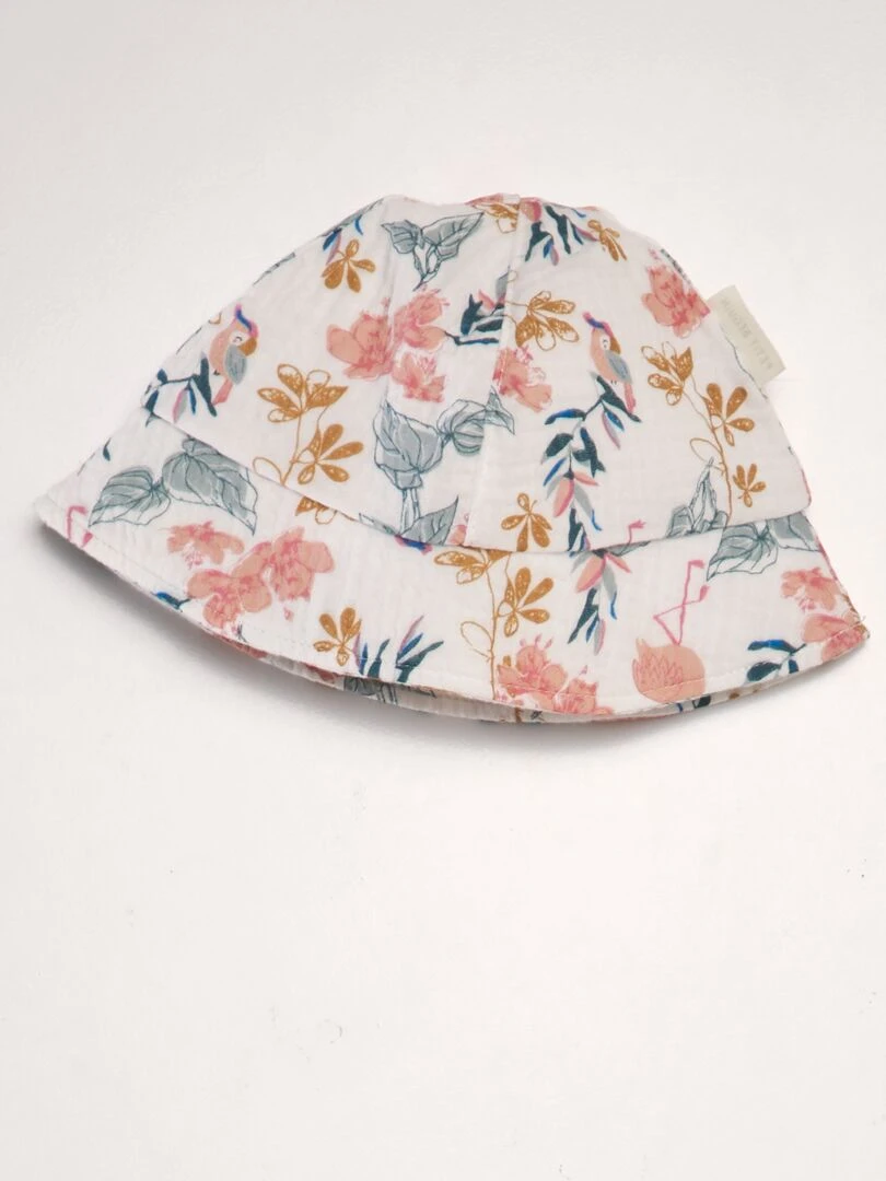 Combinaison en gaze de coton   Orange