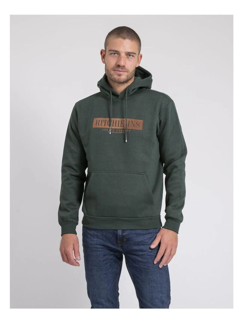 Sweat capuche WEYBURN Vert
