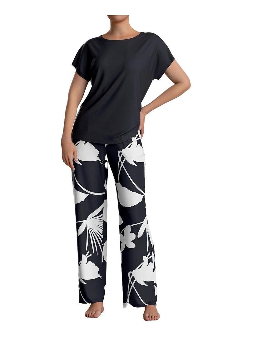 Ensemble pyjama long 100% lyocell collection Sharon Bleu