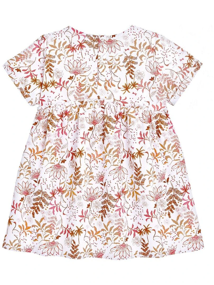 Robe fille Mahonia Ecru