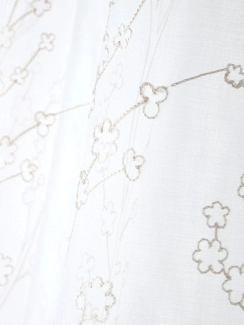 Voilage à œillets 140x260 cm Eulalie naturel   Beige
