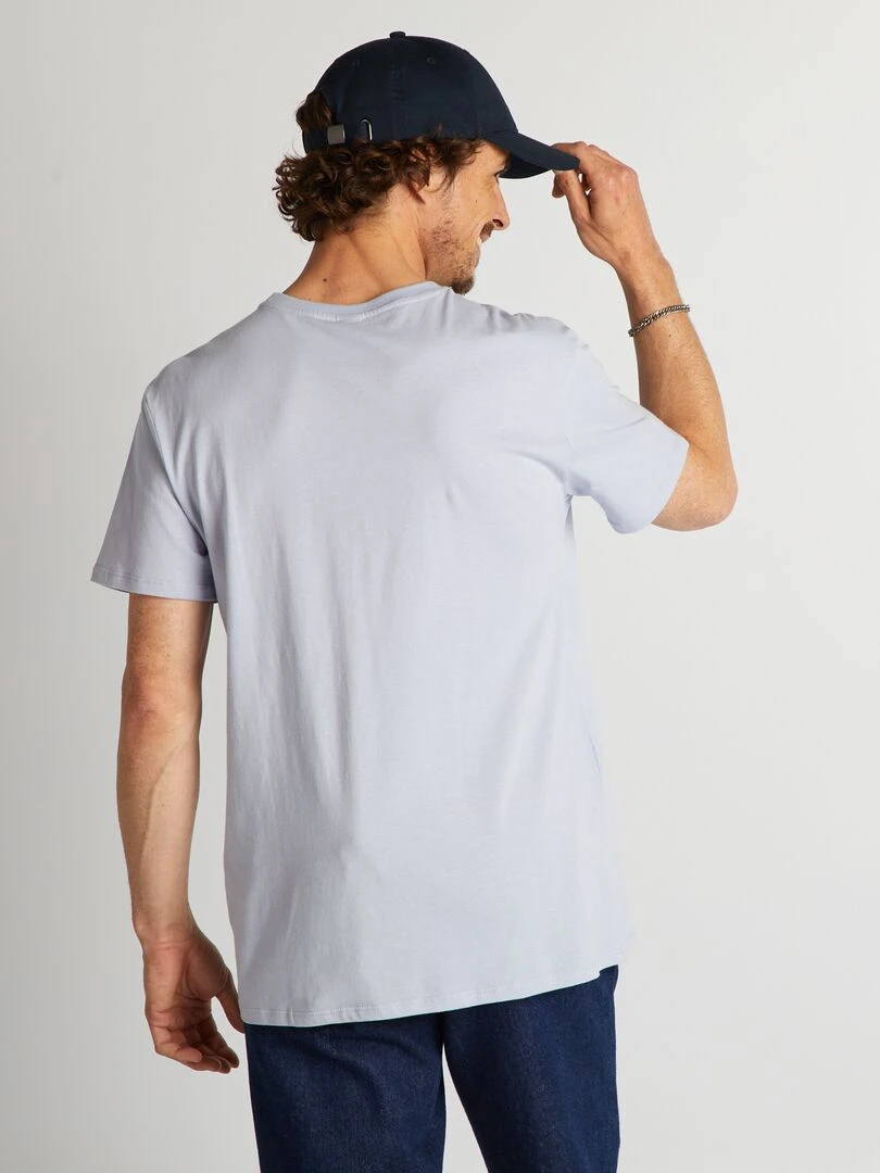 T shirt 'Minecraft'   Bleu