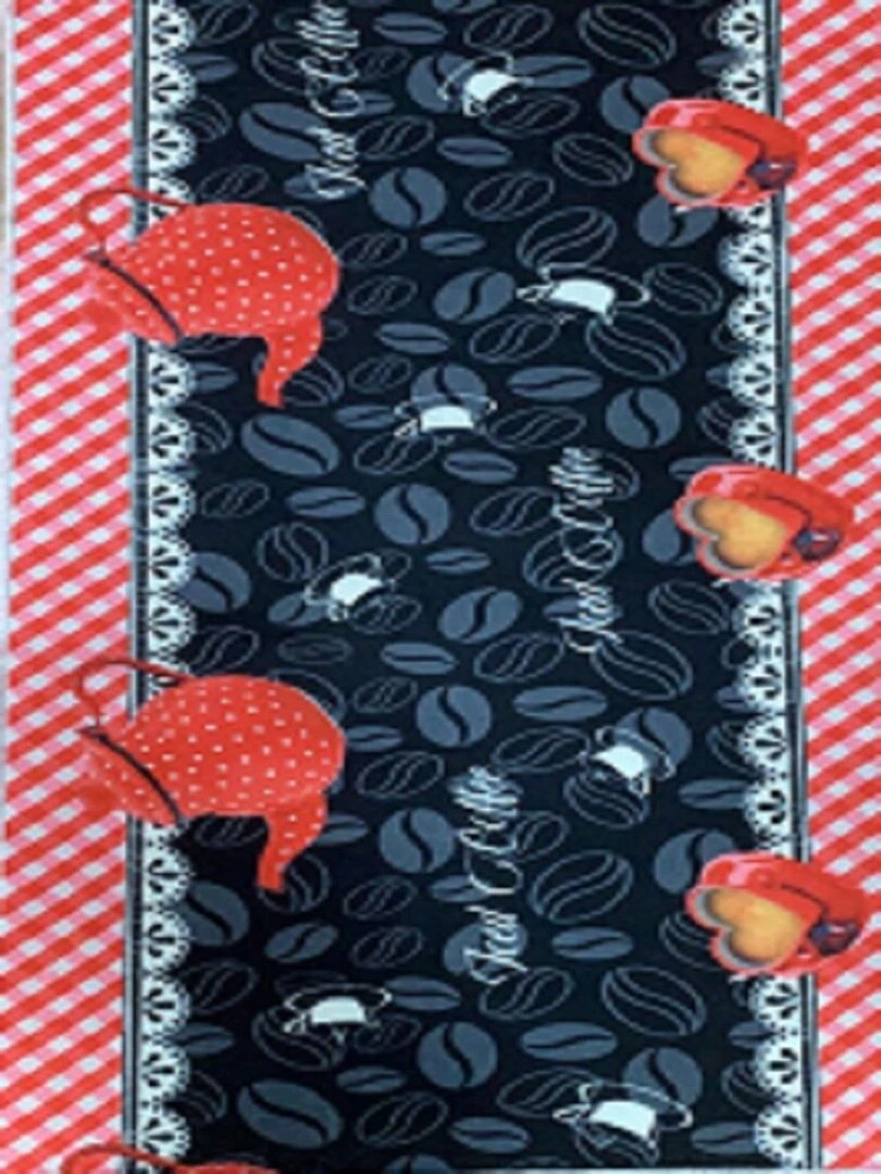 Tapis KITCHEN Coffee Multicolore