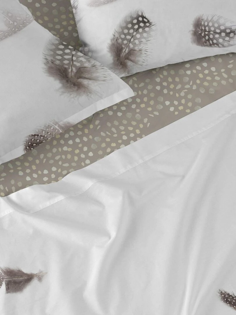 Drap housse Light "Happyfriday"   Blanc
