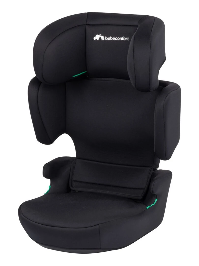 Siège auto BEBECONFORT Road Safe i Size Groupe 2/3 Ceinturé Full Black Blanc Noir