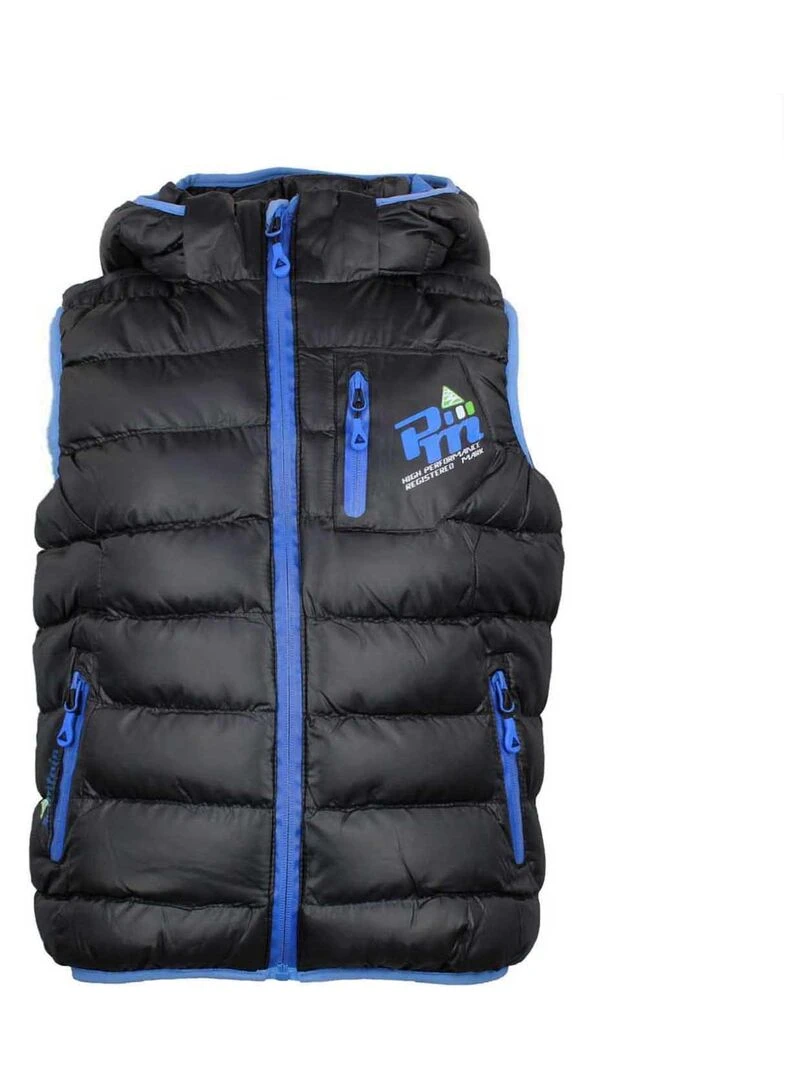 Doudoune de ski homme CARTI PEAK MOUNTAIN Noir Bleu