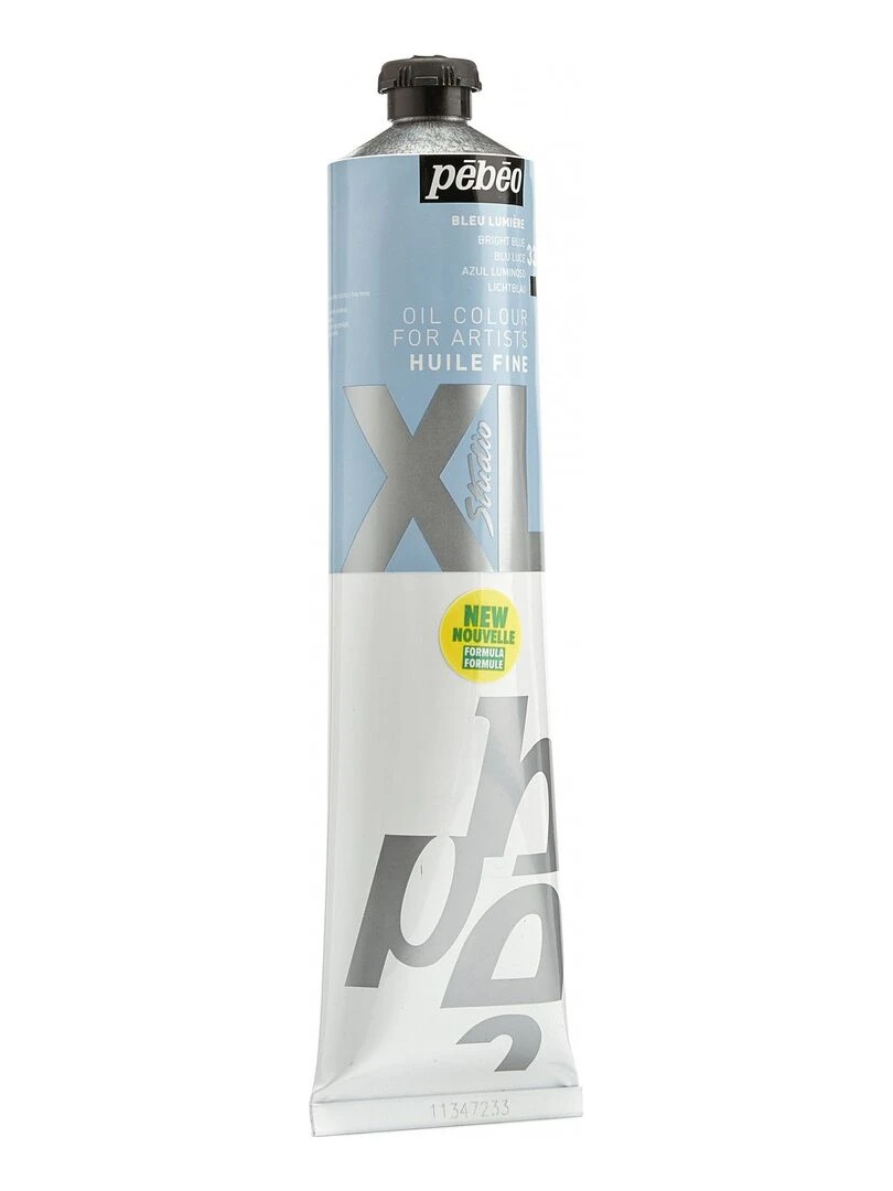 Peinture à l'huile fine XL Studio   Bleu lumineux   200 ml   N/A