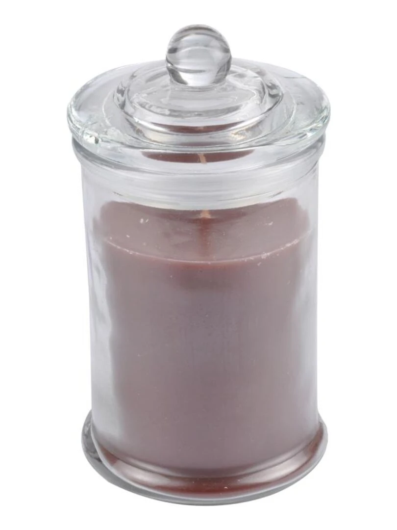 Bougie parfumée en bocal Marron