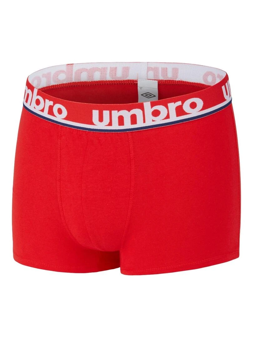 Lot de 4 boxers en coton homme Ban Umbro   Noir