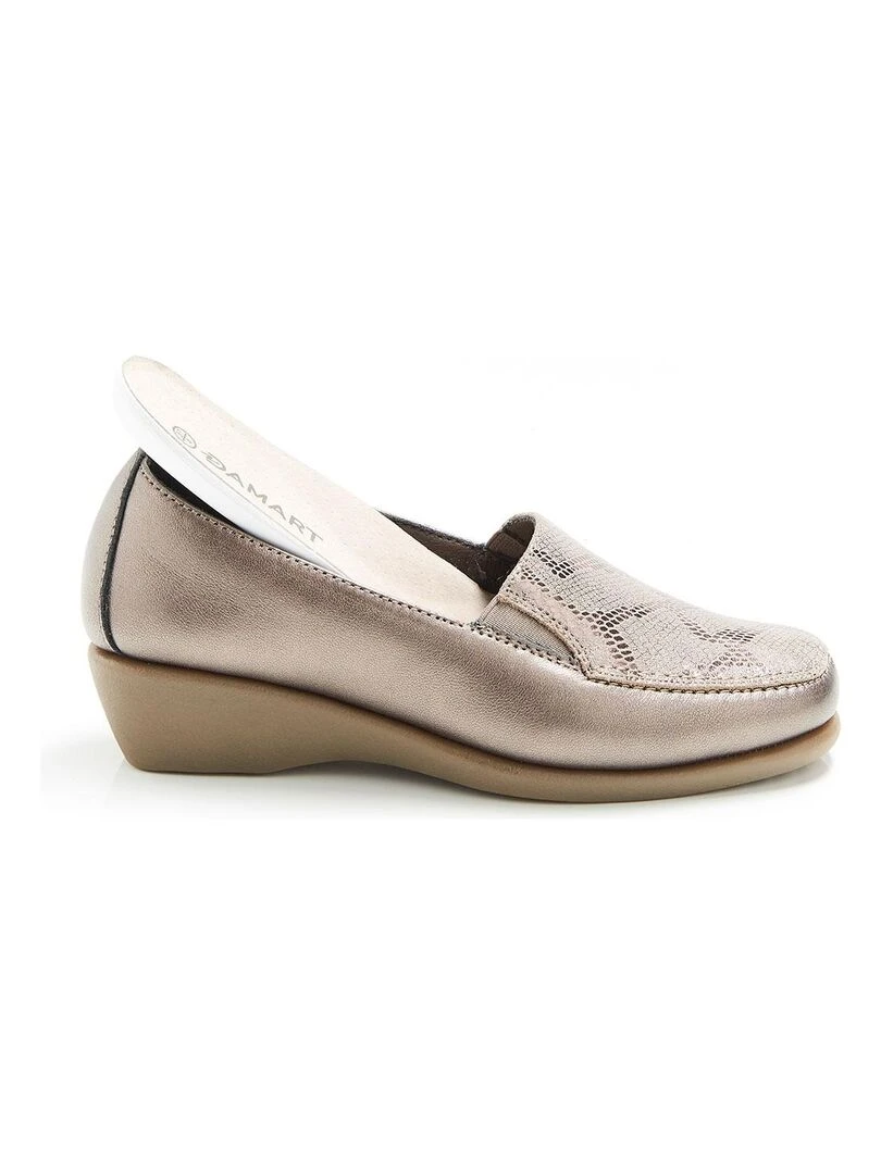 Mocassins souples   Damart   Bronze