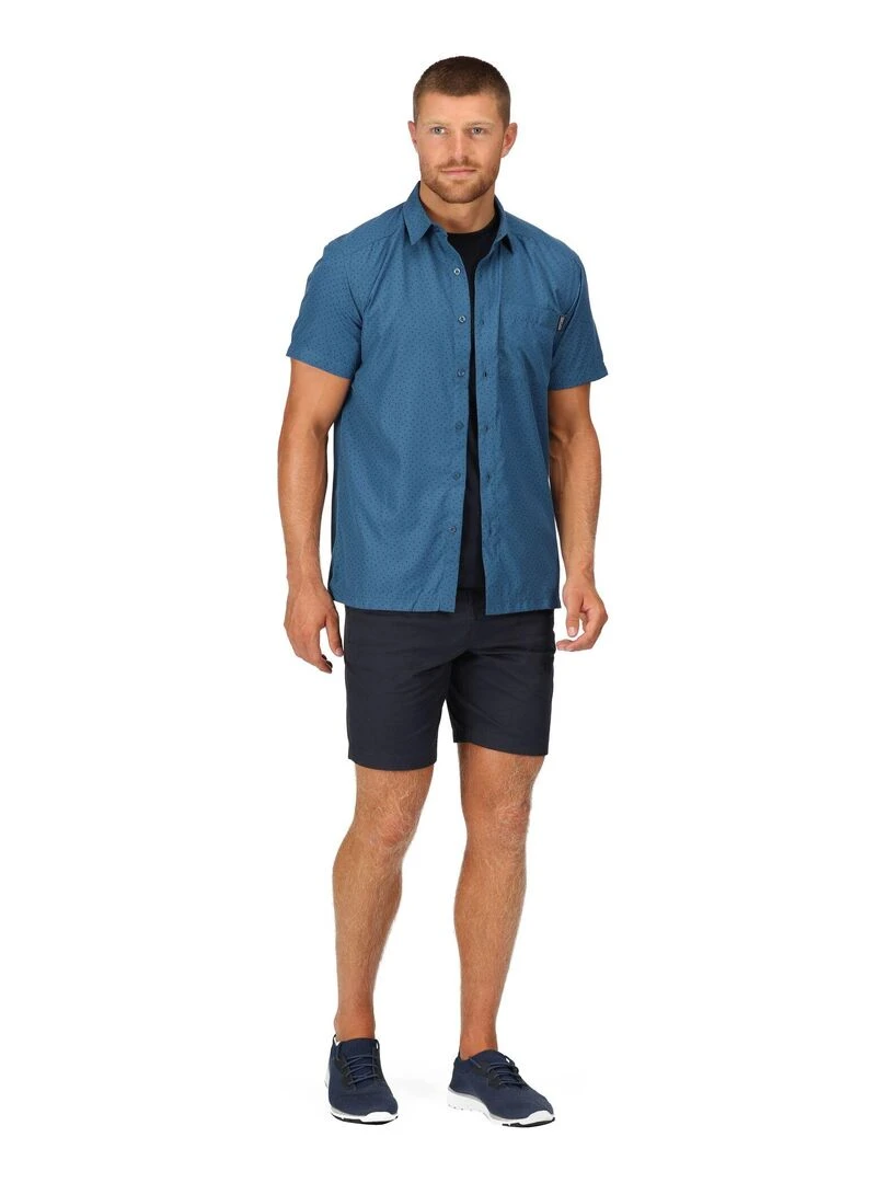Regatta   Chemise MINDANO   Bleu gris