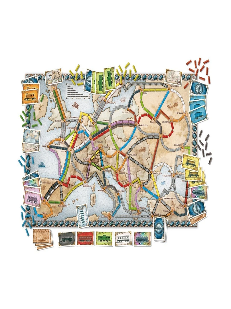 Les Aventuriers Du Rail Europe N/A