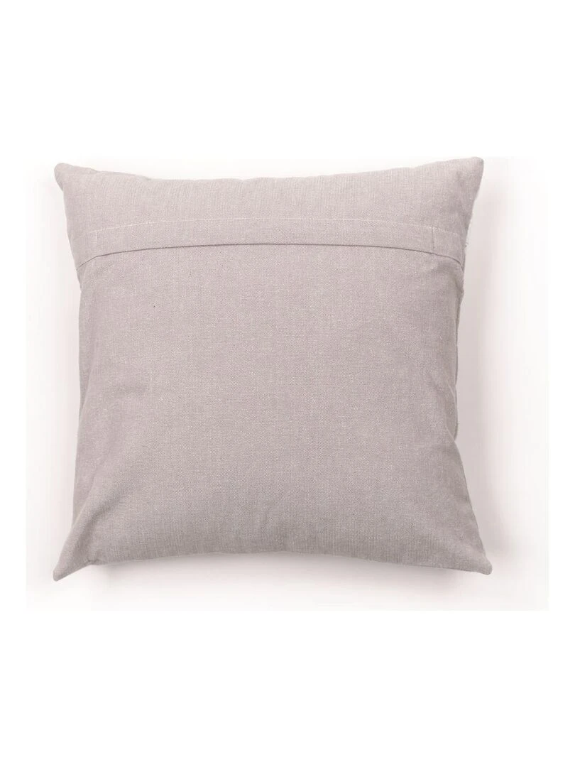 coussin déhoussable brodéet dentelle 'CHARME' 'TODAY'   Beige