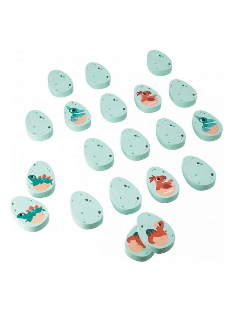 Memo Dino jeu en bois pour tout petit N/A