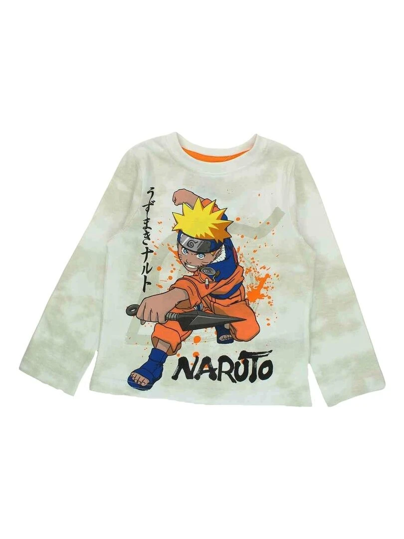 Disney Pyjama garçon imprimé Naruto en coton Orange