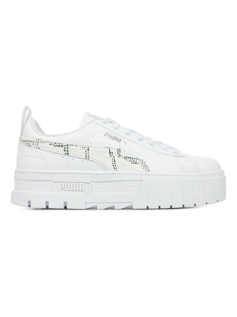 Baskets PUMA Mayze Snake Jr Beige