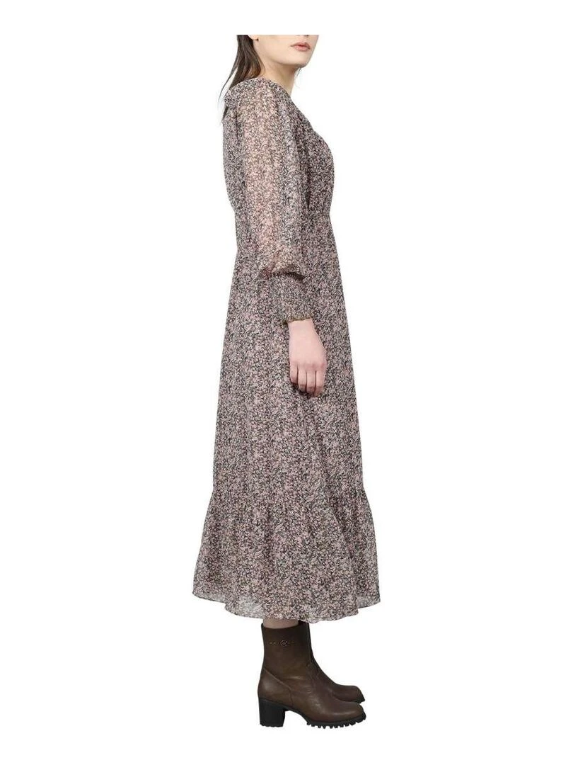 CHATTAWAK   Robe mi longue   Rose