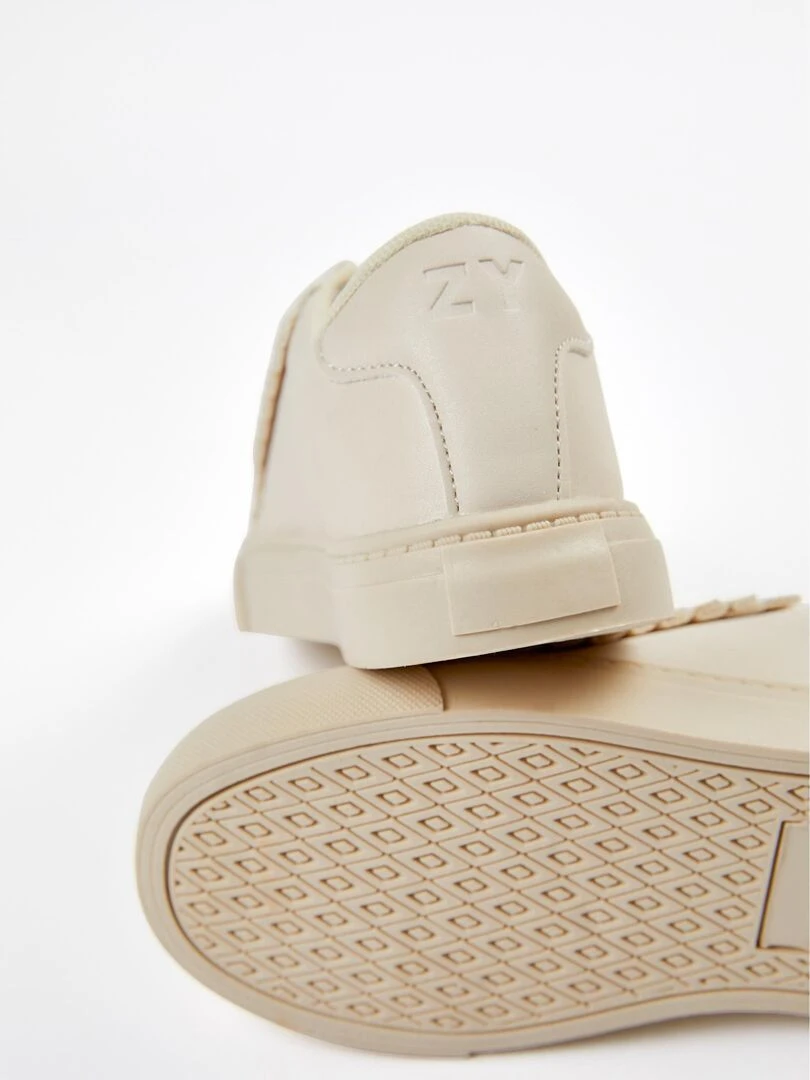 Baskets à Volants Fille  ALPINE LUXURY   Beige clair