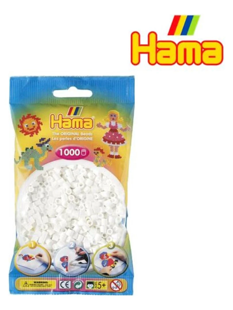 Perles en sachet Blanc N/A