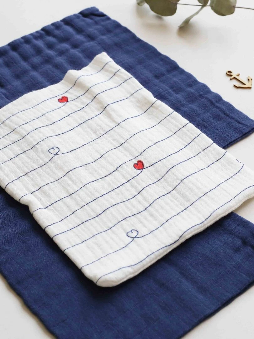 Set de 3 gants de toilette bébé Kinousses   N/A