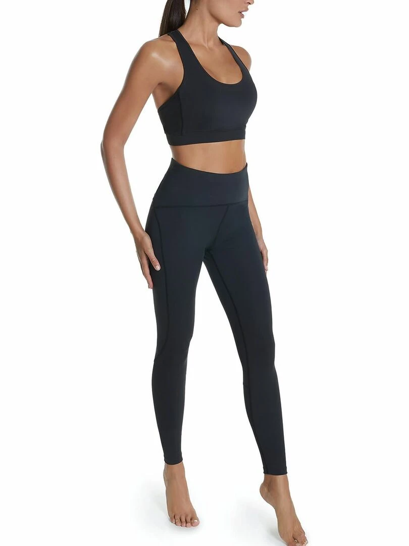 Legging de sport long Tech ST2 noir   Noir