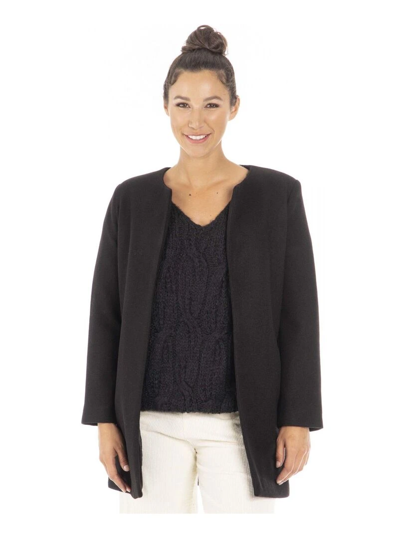 Manteau  ELIE   Gérard Pasquier   Noir Noir