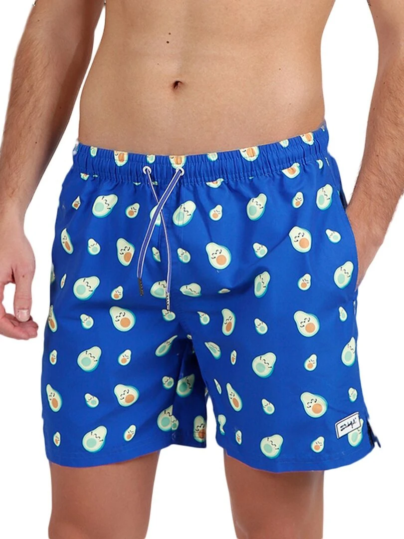Short de bain Aguacates Mr Wonderful bleu Bleu