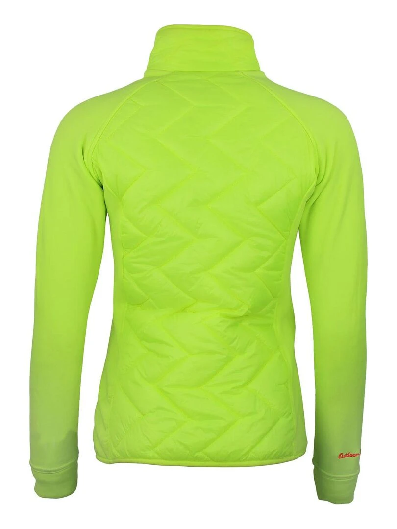 Blouson polarshell bimatière femme ACER Jaune