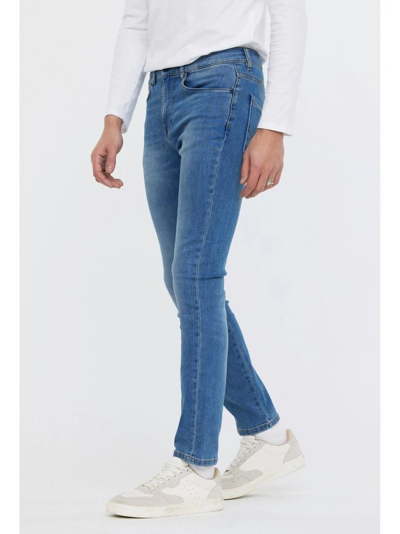 Lee Cooper   Jean coton slim LC030ZP   Bleu ciel