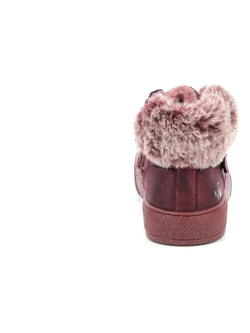 Boots Synthetique Arisnow   Bordeaux