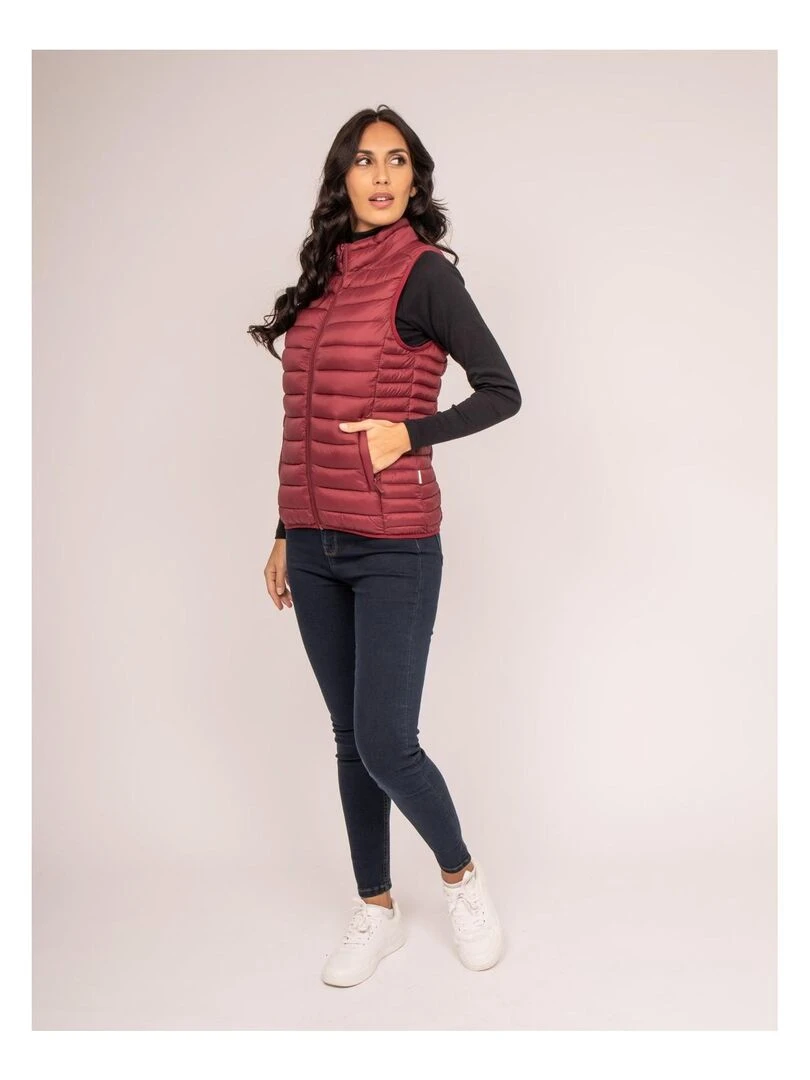 Doudoune sans manches UBIK   Bordeaux