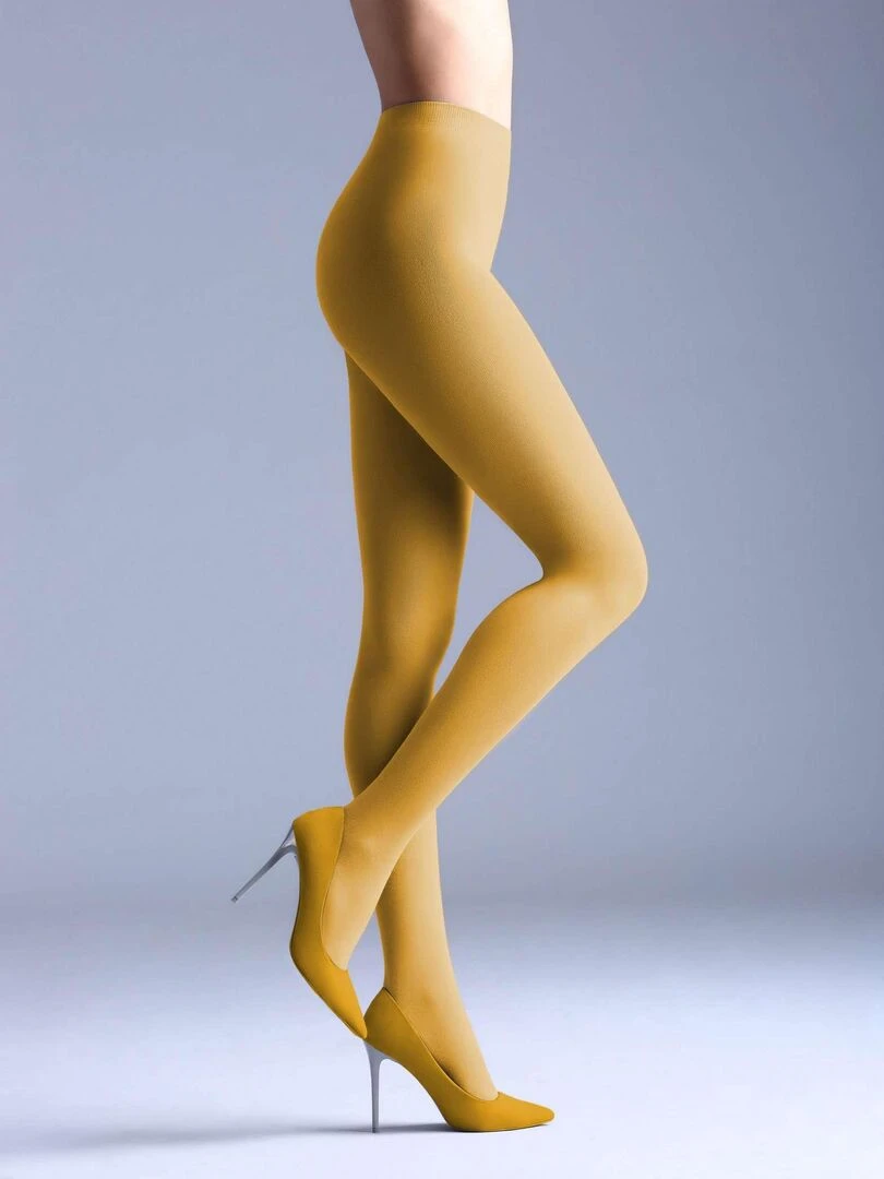 Giulia   Samba 40den (Multipack) Opaque Collant   Jaune   XL   Jaune