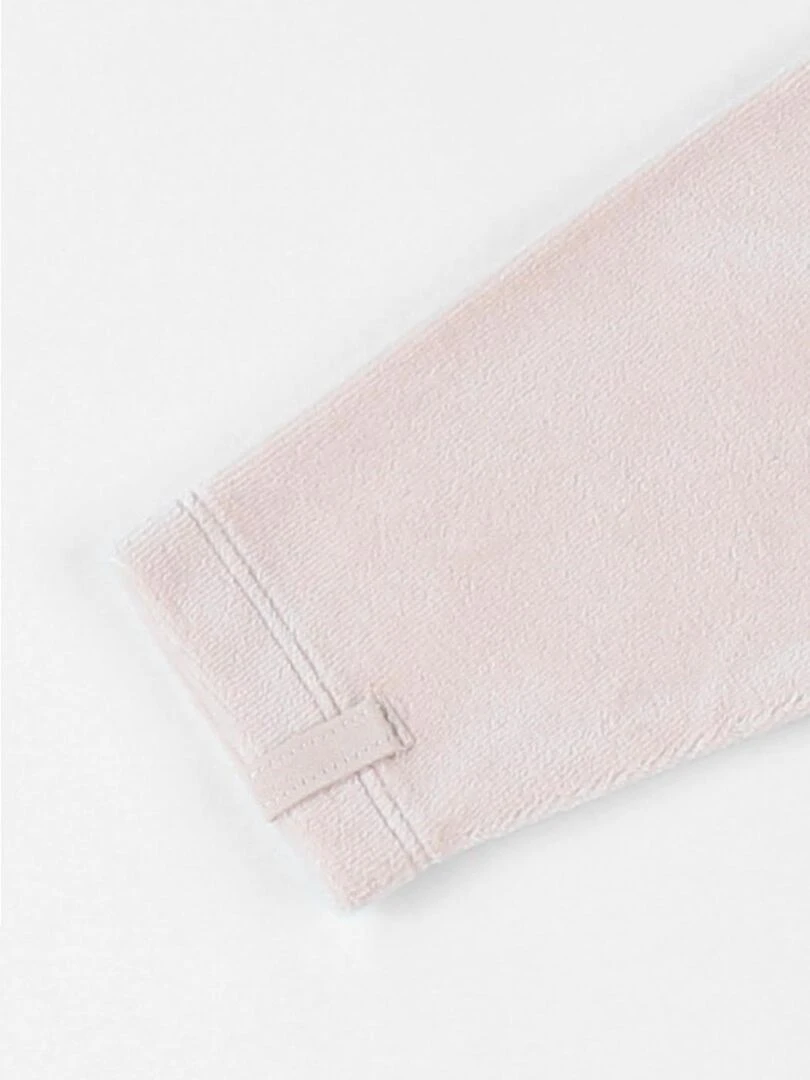 Pyjama 1 pièce licorne en velours    Noukie's   Beige