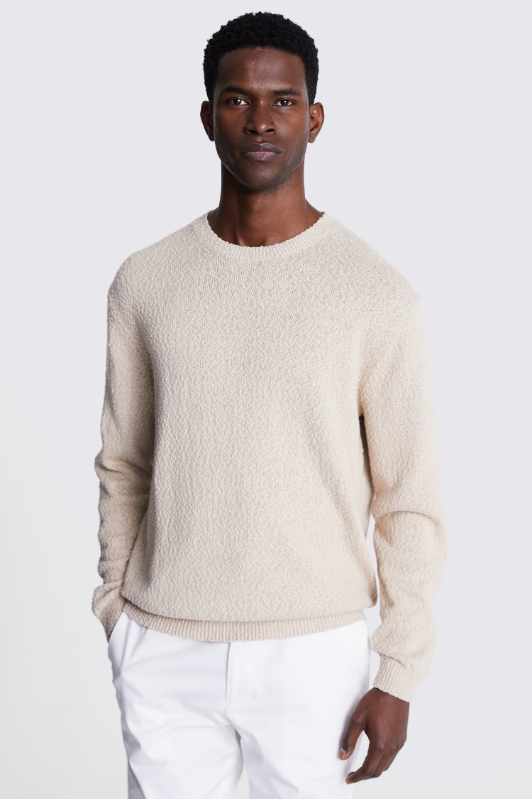 White Merino Mock-Neck Jumper   Buy Online at Moss