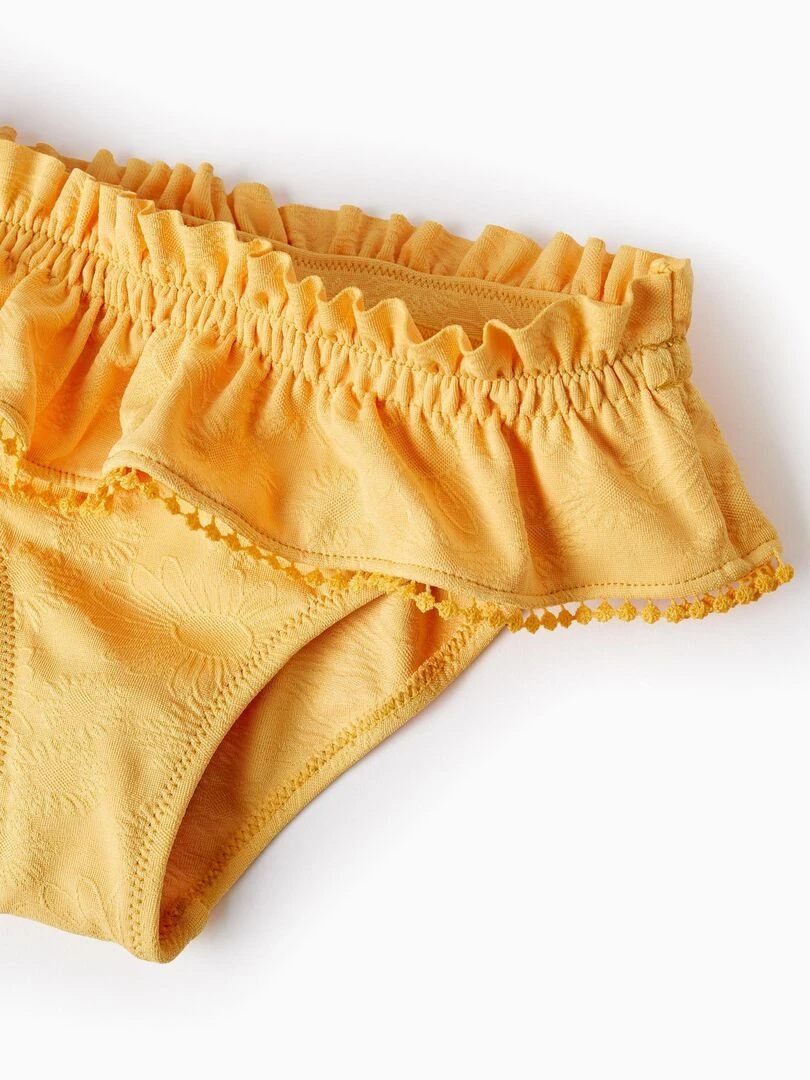 Maillot De Bain Pour Fille 'Tournesol'   Jaune