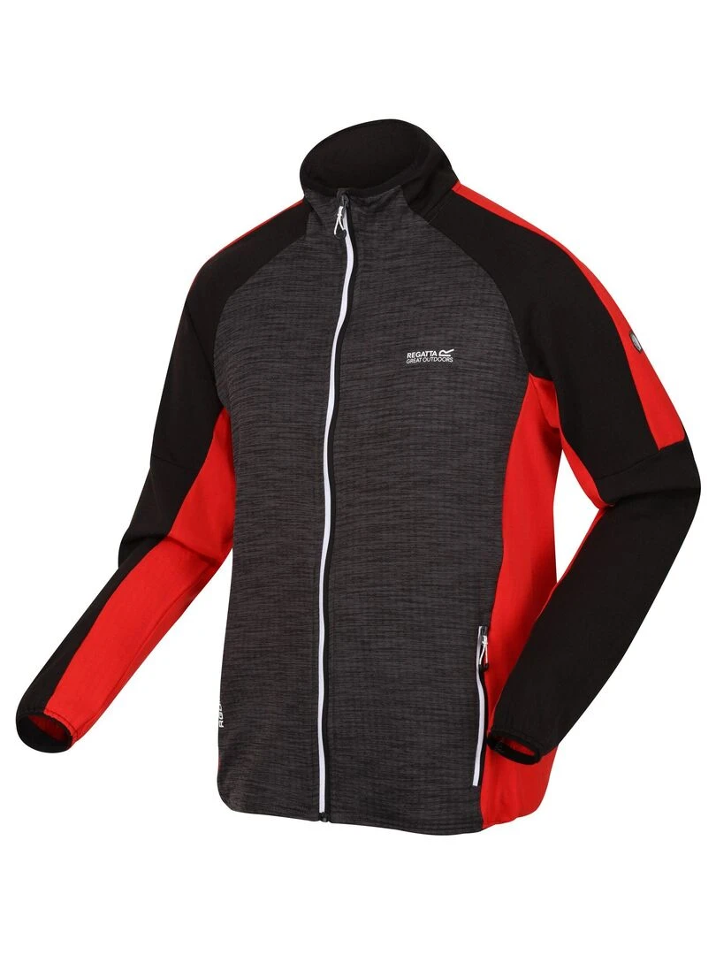 Regatta   Veste polaire HEPLEY   Gris Rouge