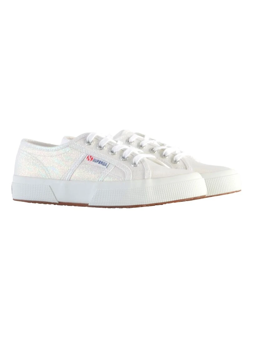 Basket Basse à Lacets Superga Lamew   Blanc