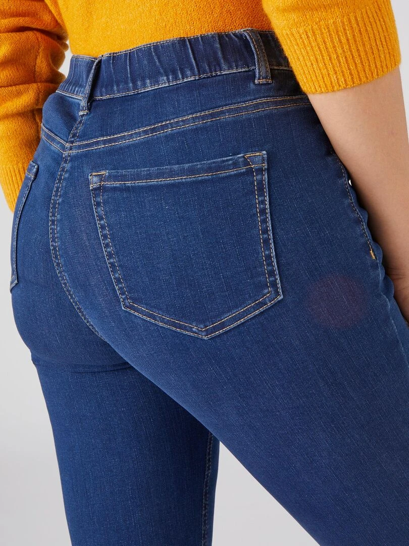 Jean enfilable gaine intégrée Perfect Fit by Damart   Damart   Bleu