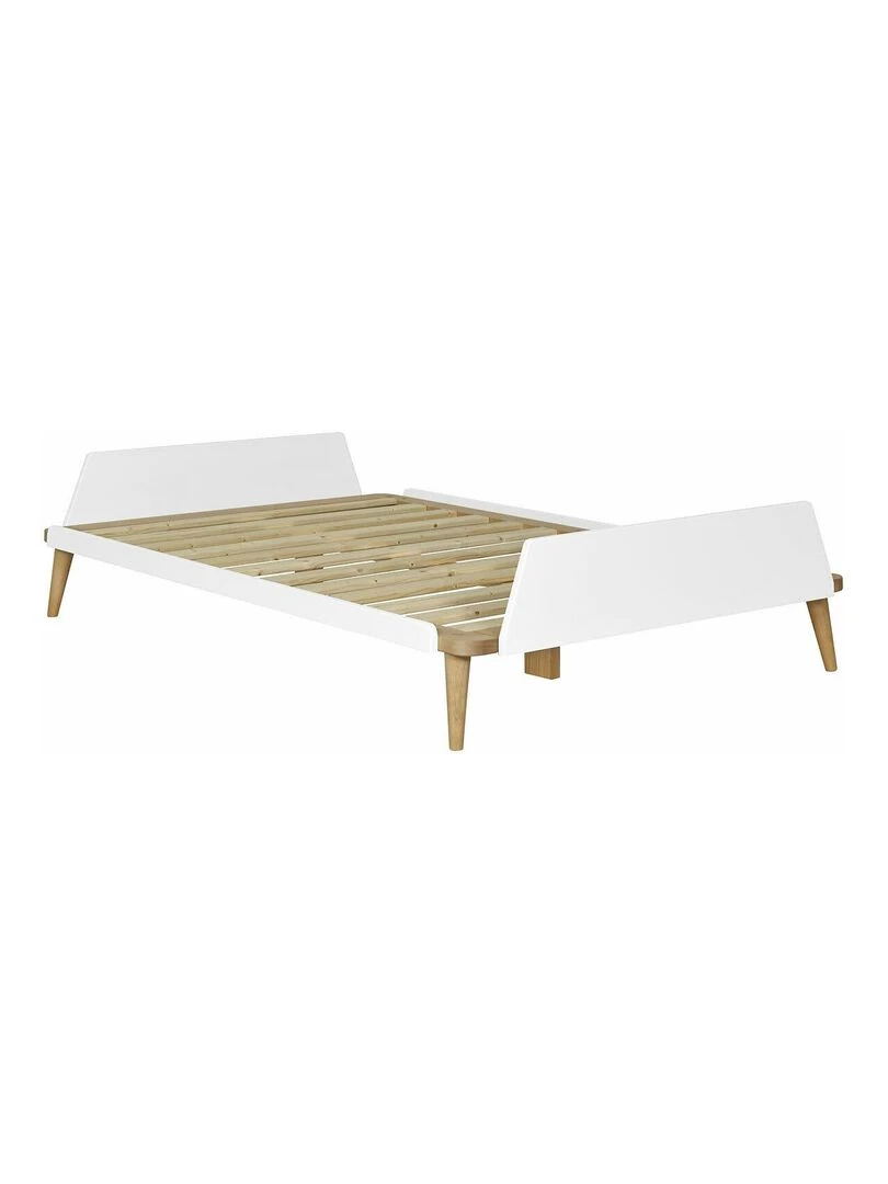 Pack lit avec matelas Karl AKITEN RETAIL Blanc Marron