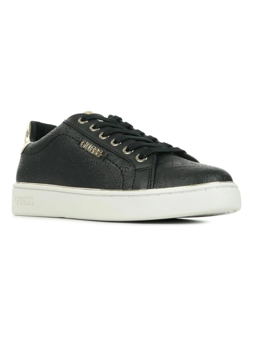 Baskets Guess Beckie Noir Doré