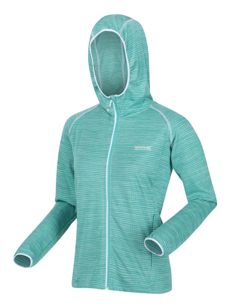 Regatta   Veste à capuche YONDER   Bleu turquoise