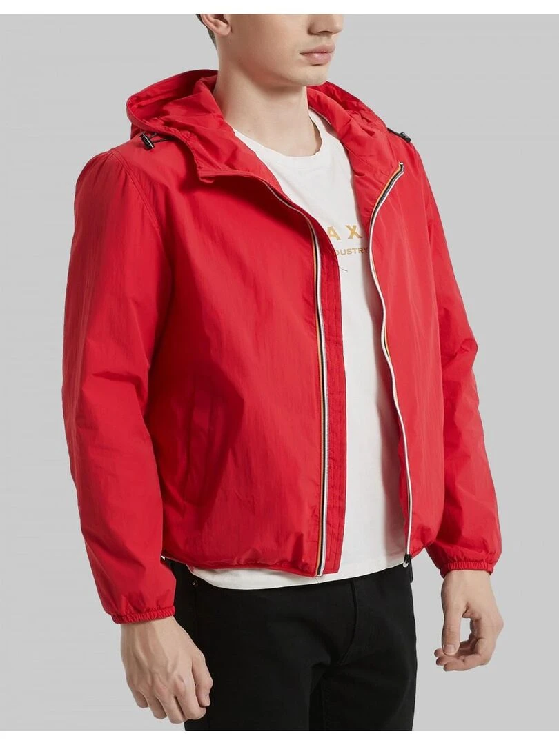 Blouson a Capuche Kebello   Rouge