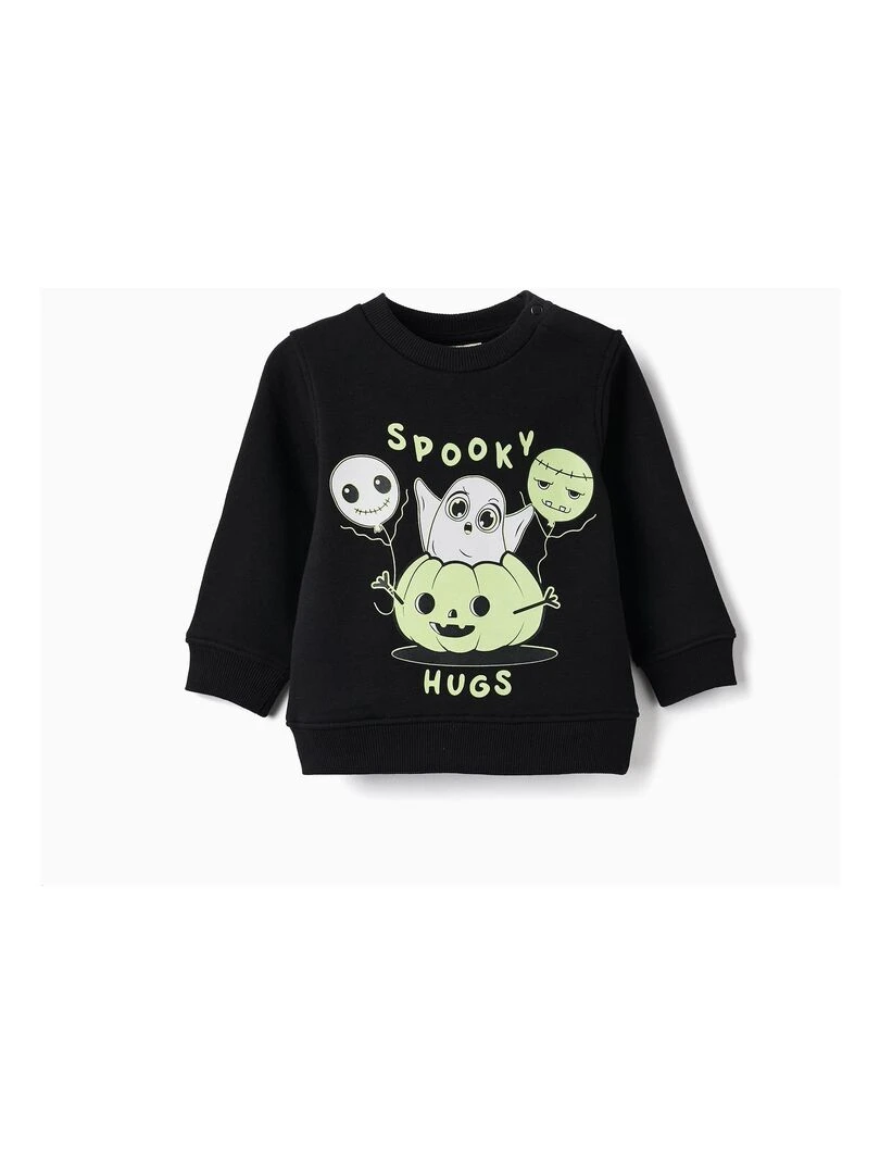 Chemise à carreaux en coton pour bébé garçon 'B&S' manches longues  NOËL   Bleu foncé