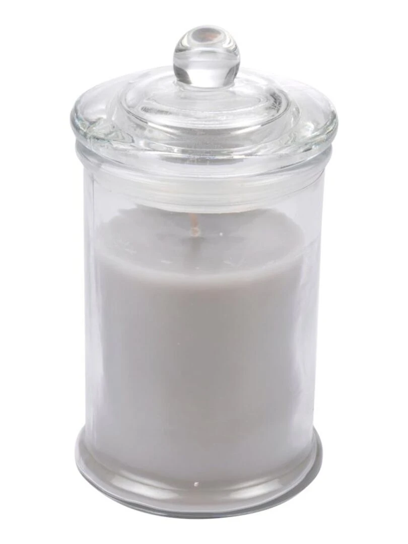 Bougie parfumée en bocal Gris