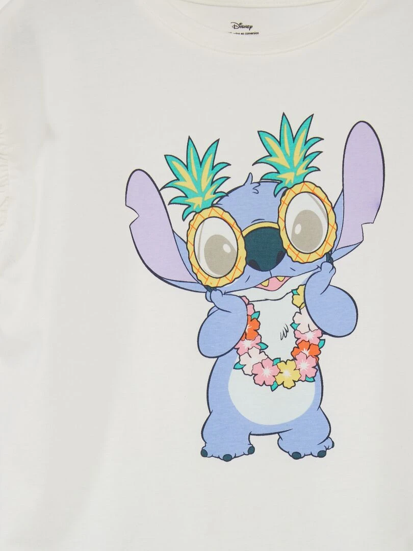 Pyjama 'Stitch' en jersey 2 pièces Bleu