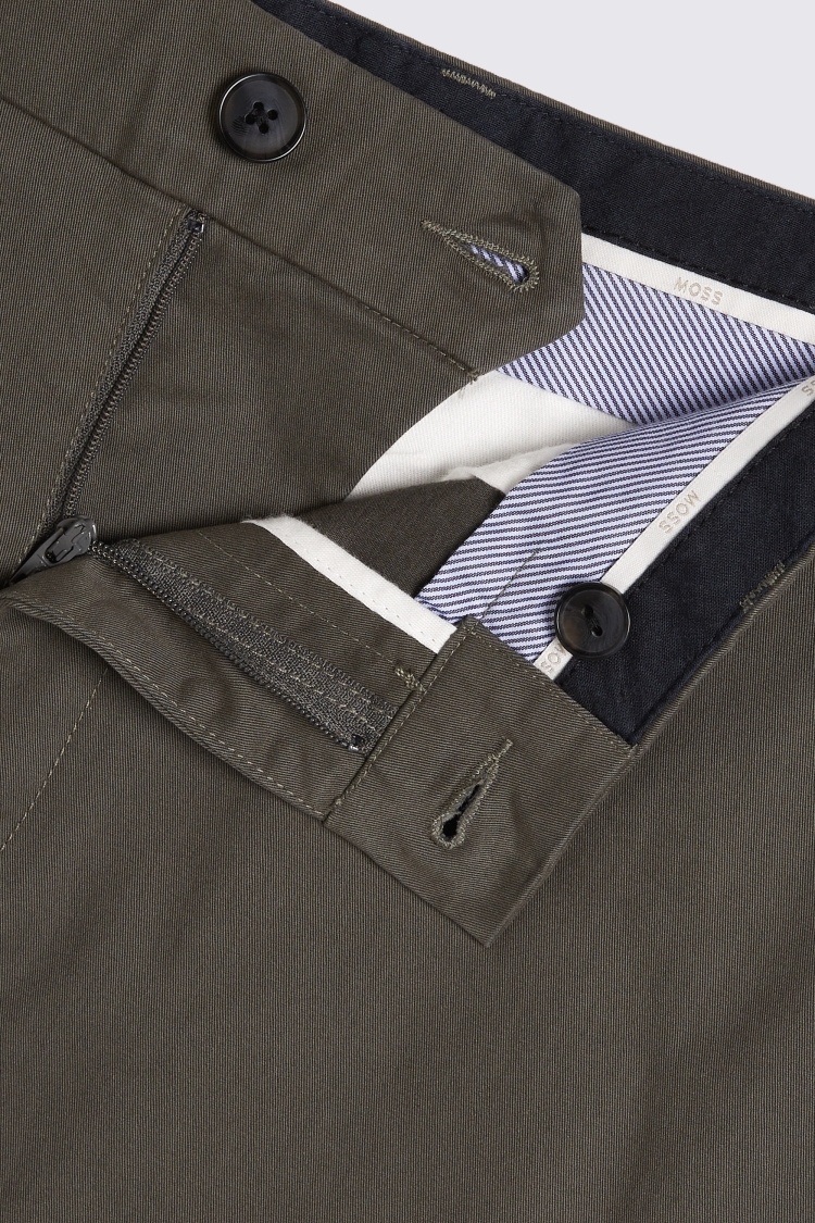 Tailored Fit Off White Stretch Chinos    Buy Online at Moss