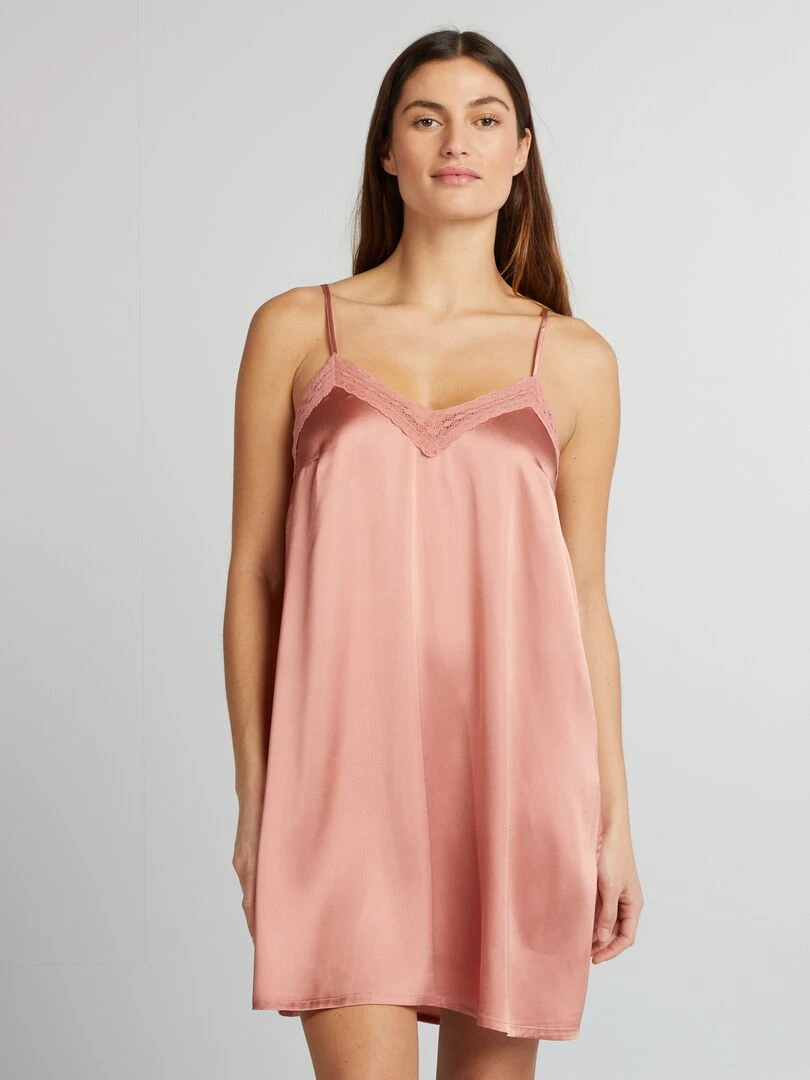 Nuisette satinée   Rose