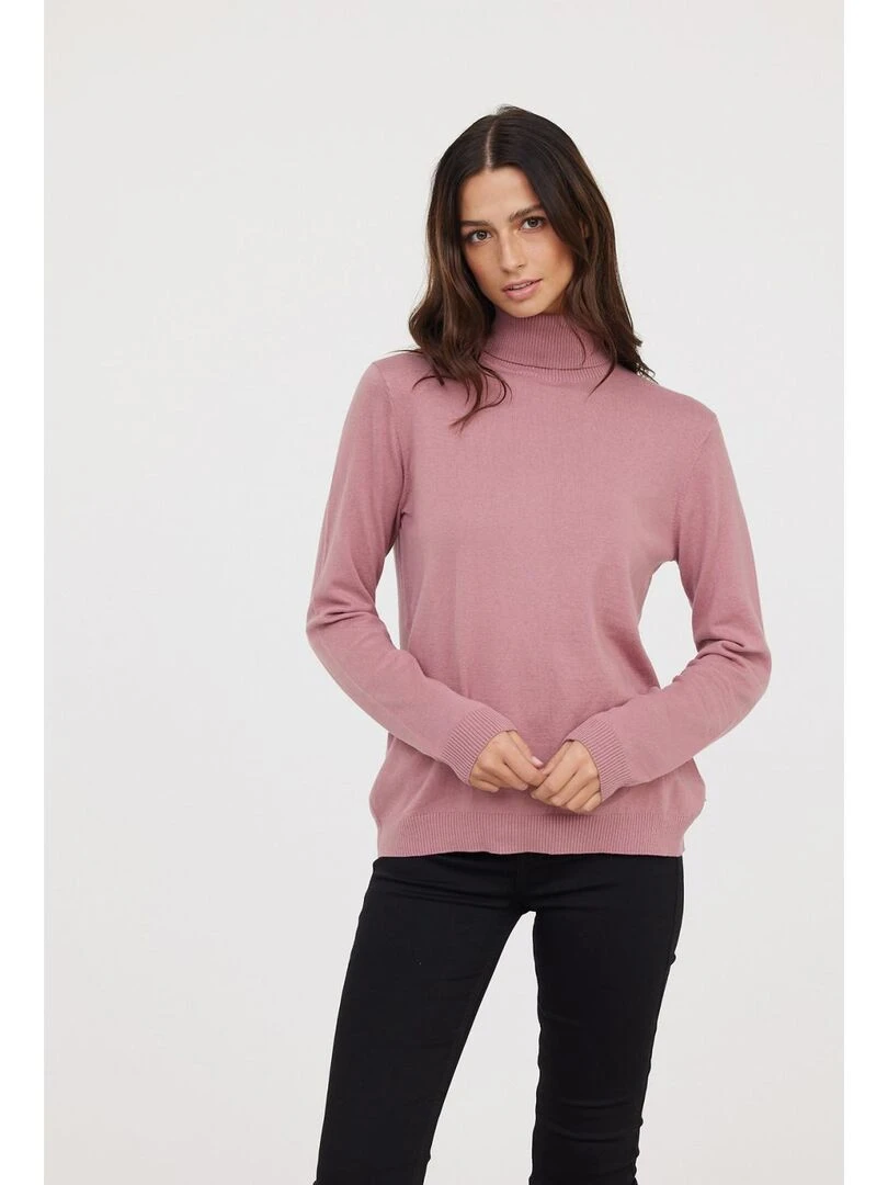 Lee Cooper Pull coton regular CINALI Vieux rose
